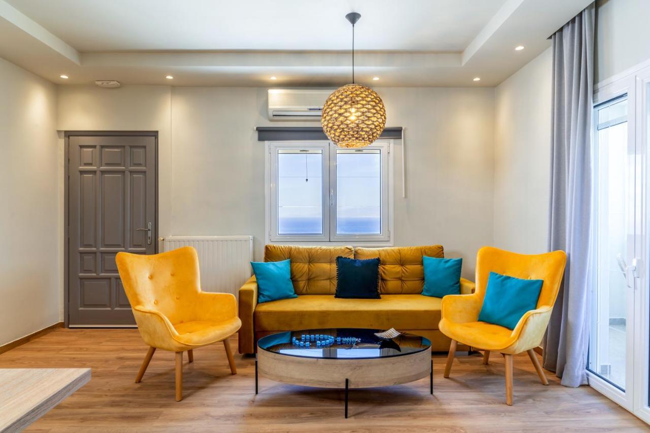 הוילה אויה Amarie House With Sea View & Sunset View מראה חיצוני תמונה